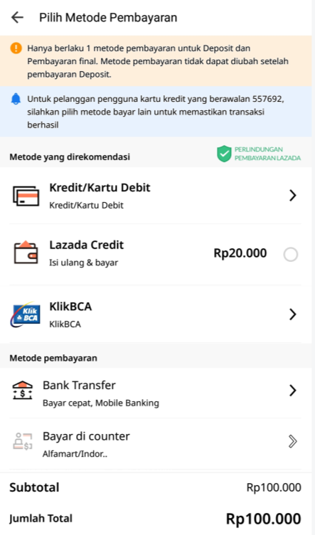 bagaimana cara memesan produk yang