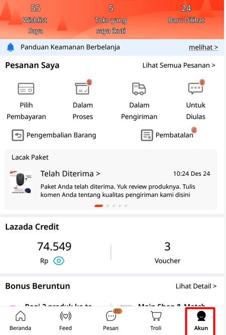 Pusat Bantuan Pengembalian Produk Lazada Id