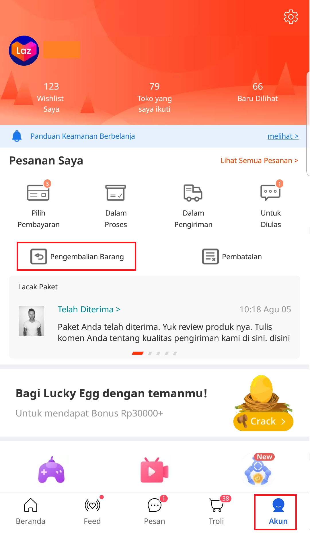 Pusat Bantuan Direct Return To Merchant Lazada Id