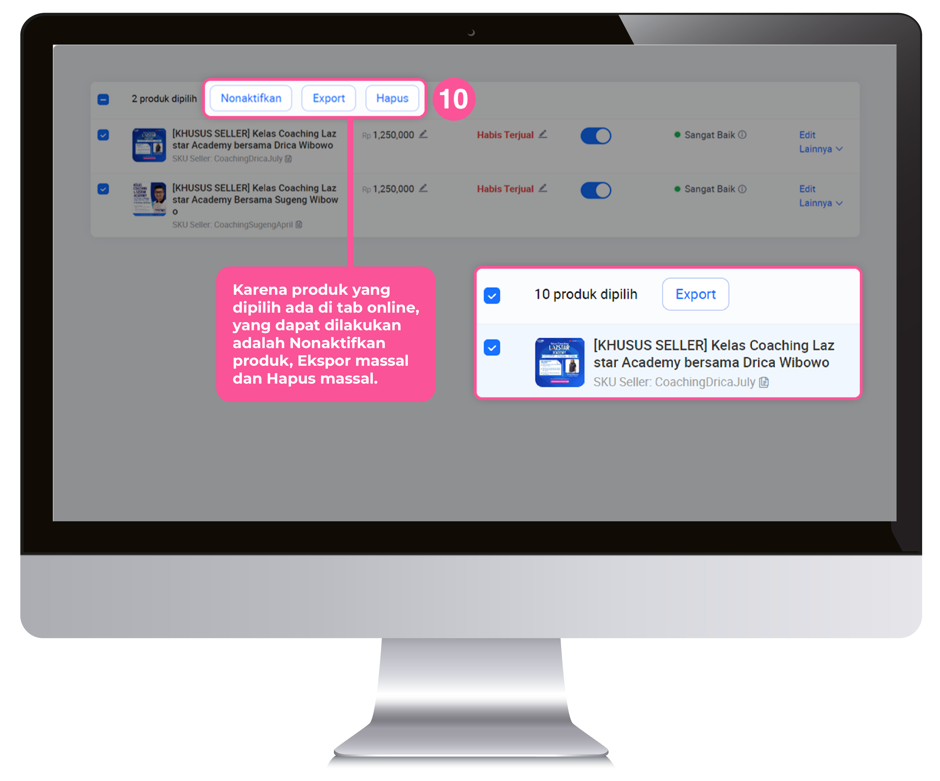 Atur Produk - Halaman Pengaturan Produk| Lazada Seller Center