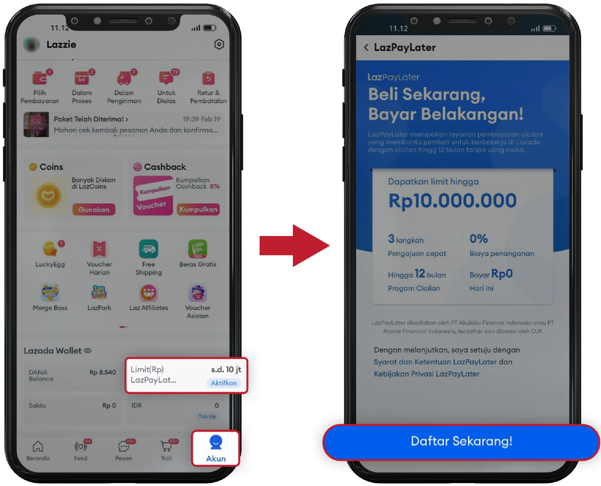 Ternyata Segampang Ini Cara Mengaktifkan Paylater Lazada!